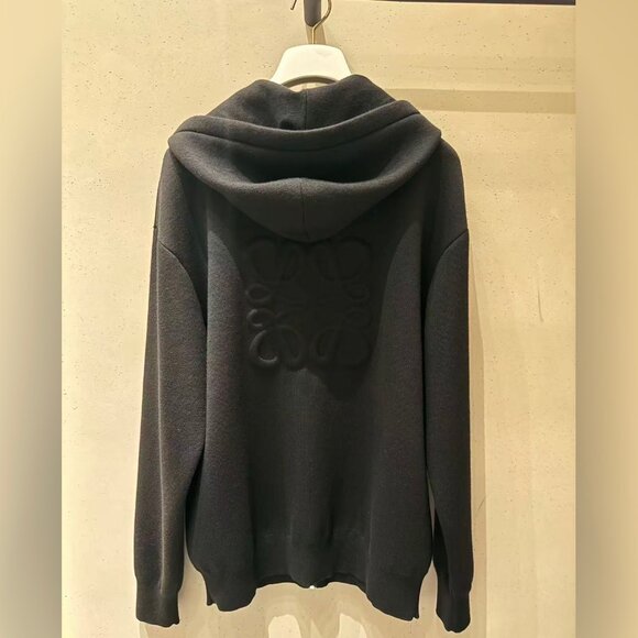 Loewe Anagram Logo Wool-Blend Hoodie - Picture 5 of 8